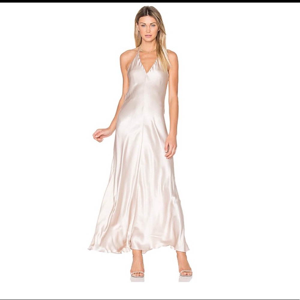AMANDA UPRICHARD ARIANA DRESS SZ SMALL BONE